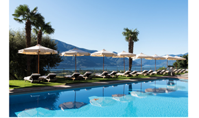 NZZ Bellevue - some of the prettiest hotel pools in Switzerland